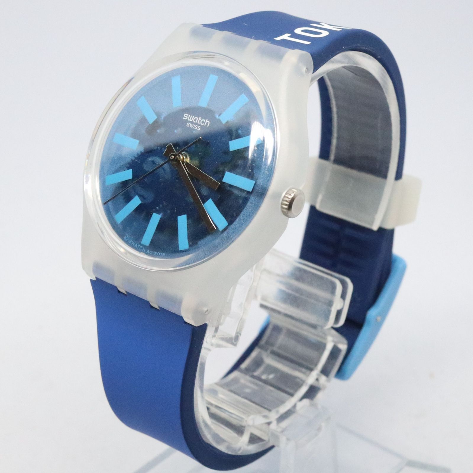 稼働品】SWATCH スウォッチ 東京オリンピック 限定 クオーツ 腕時計 