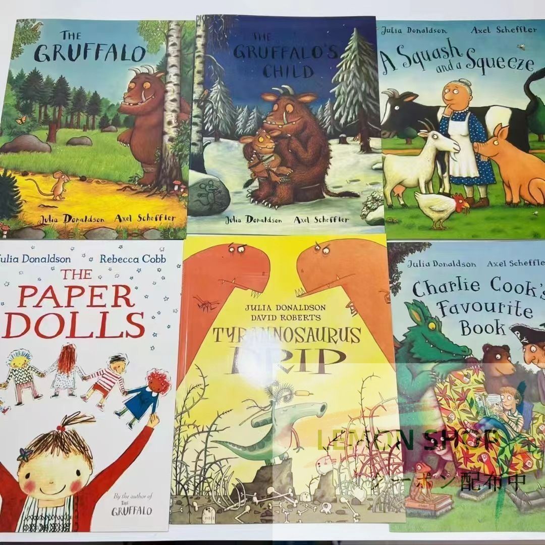 新品未使用】 The Gruffalo Julia Donaldson 10冊 英語絵本 洋書
