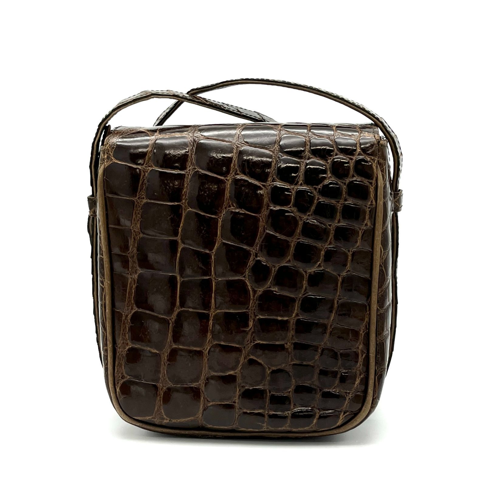 LOEWE - 本物 ロエベ 極希少 ヴィンテージ クロコダイルレザー 美品 