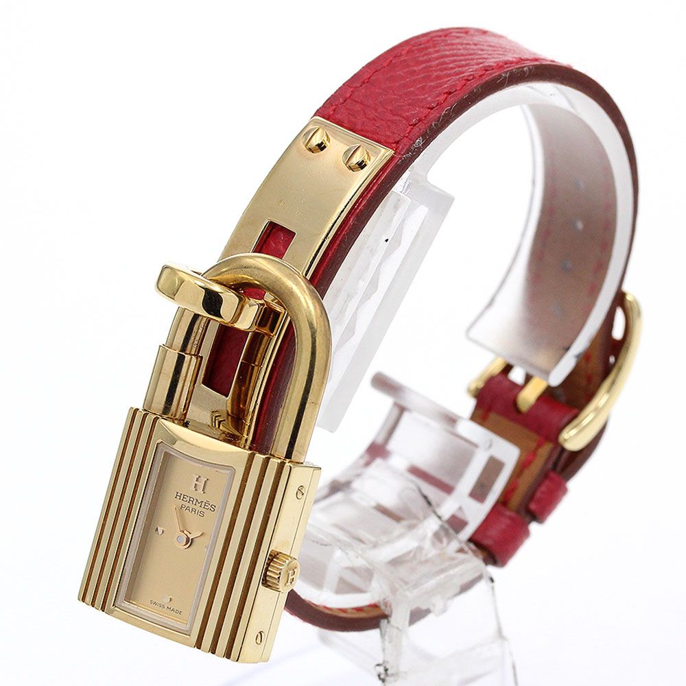 エルメス HERMES ケリーウォッチ クォーツ レディース保証書付き_