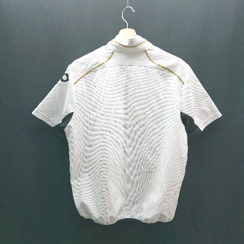 ◇ Umbro アンブロ ジップアップ ロゴ 薄手 半袖 ジャケット サイズM 