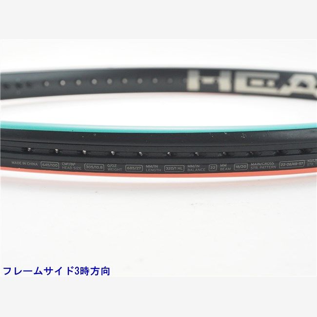 中古 テニスラケット ヘッド グラフィン 360プラス グラビティ ツアー 2019年モデル (G2)HEAD GRAPHENE 360+ GRAVITY TOUR 2019