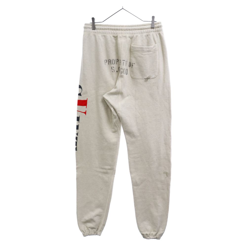 SAINT MICHAEL (セントマイケル) 22SS×VLONE SWEAT PANTS ヴィーロン スウェットパンツ グレー SM-S22- 0000-084 - メルカリ