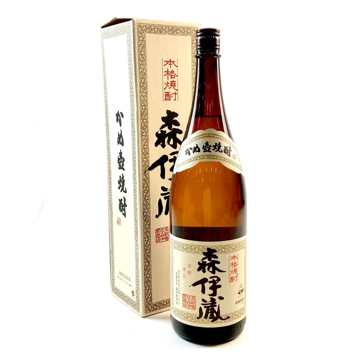 森伊蔵、本場、古酒、古酒、美品、 森伊蔵 - かめ壺焼酎 古酒