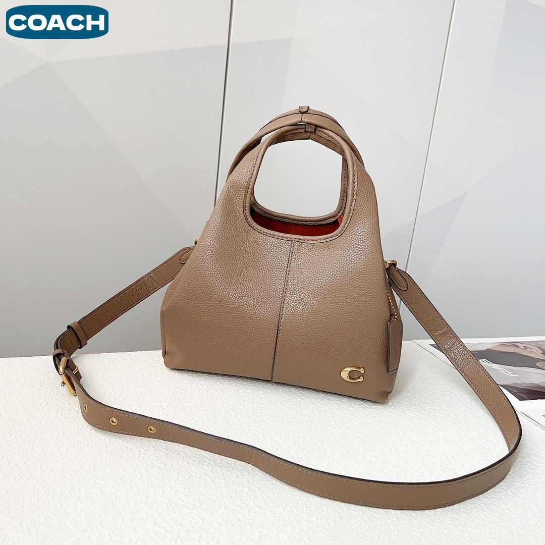 コーチ COACH ショルダーバッグ 2WAY ハンドバッグ 23 ホワイト 斜めがけ ブラウン 新品未使用 - メルカリ