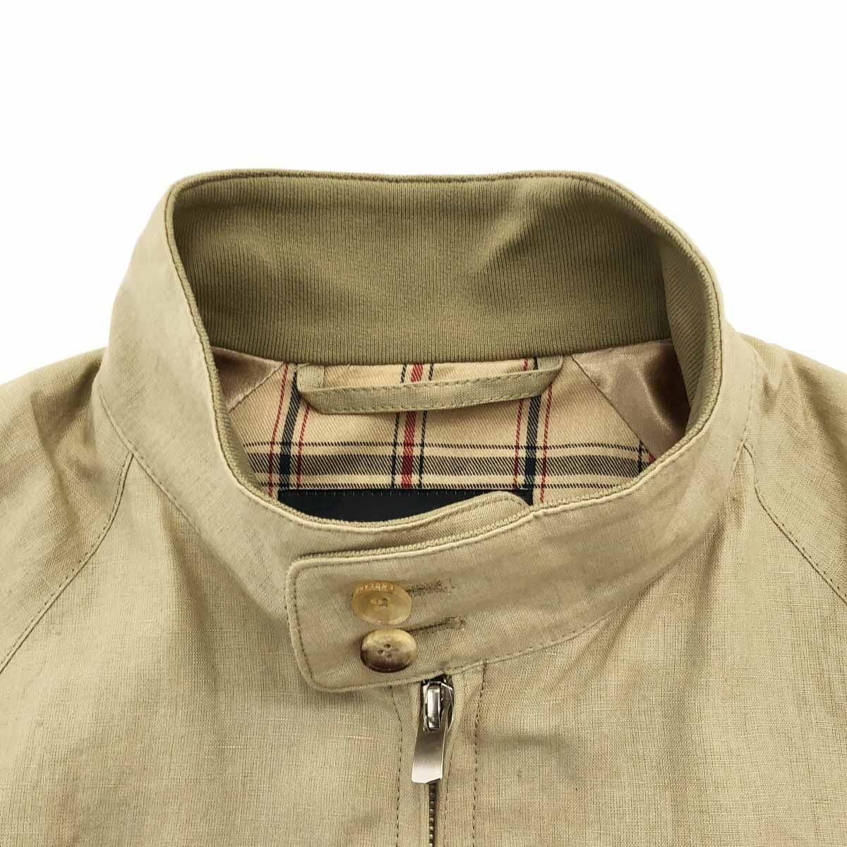 GRENFELL グレンフェル ハリントンジャケット ベージュ 34 - メルカリ