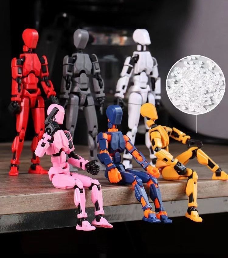 アクションフィギュア ロボット ダミー人形 フィギュア 想像力 自由