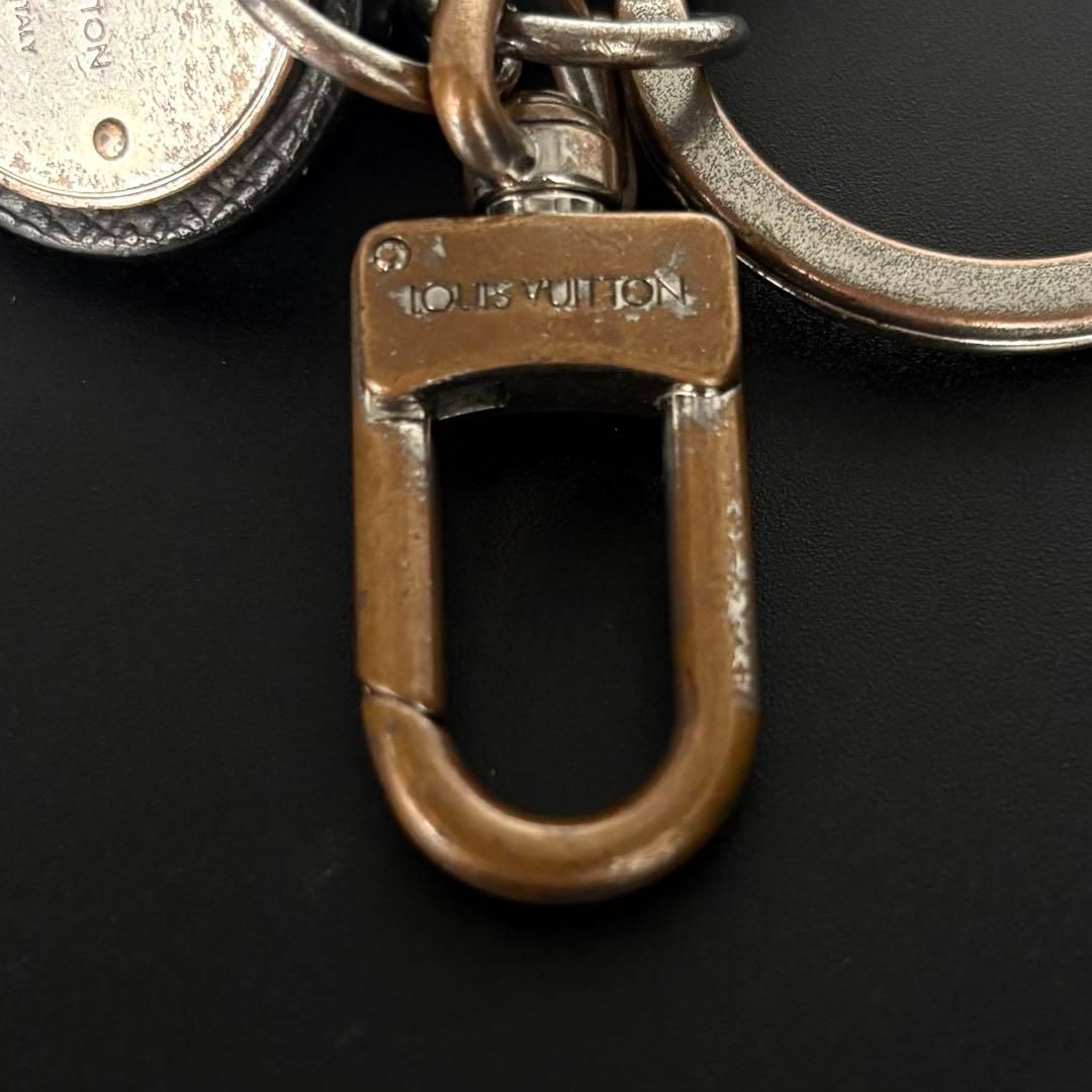 美品！ルイヴィトン タイガ ポルト クレ ネオ LVクラブ M67242 ルイヴィトンポルトクレ ネオ LVクラブ 14136 ノワール シルバー