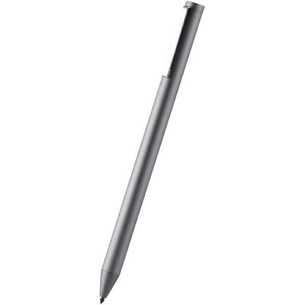 エレコム アクティブタッチペン 充電式 iPad専用 パームリジェクション対応 ペン先交換可能 グレー P-TPACSTAP01GY