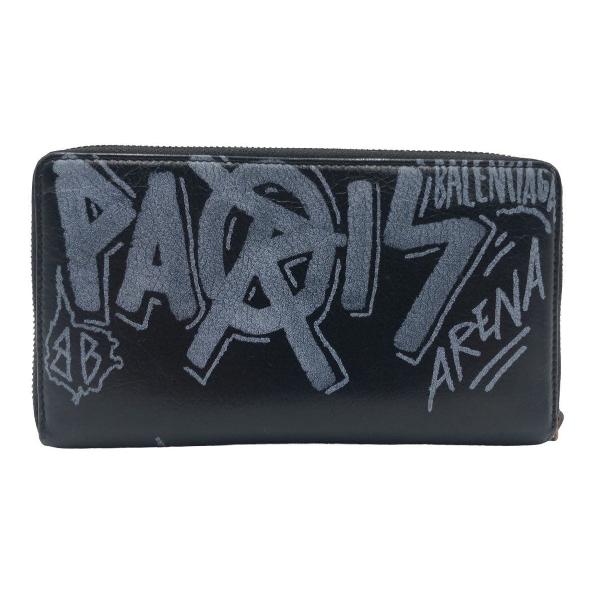 美品 BALENCIAGA バレンシアガ クラシックコンチネンタル ブラック 黒  