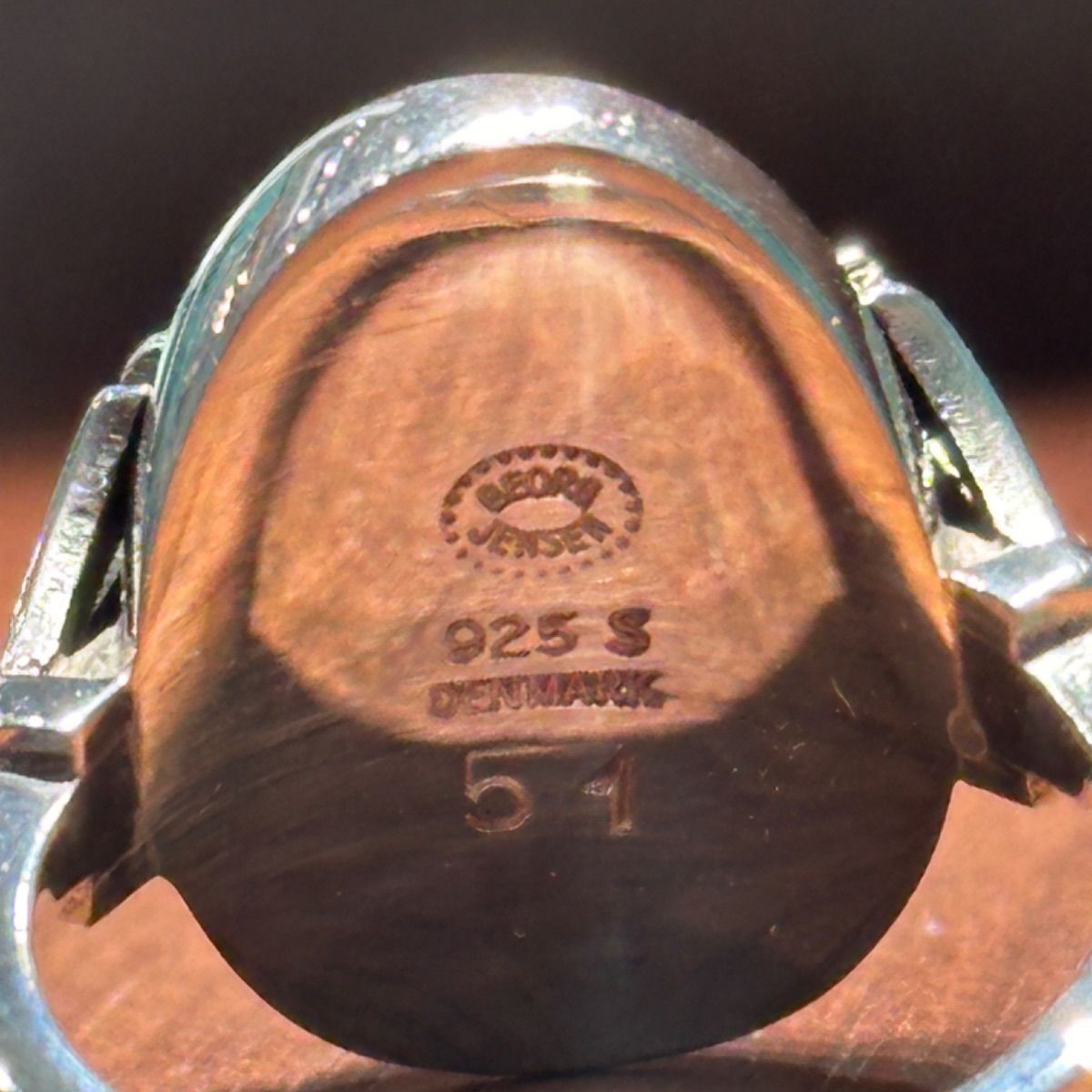 GEORG JENSEN ジョージジェンセン925ラピスラズリリング - メルカリ