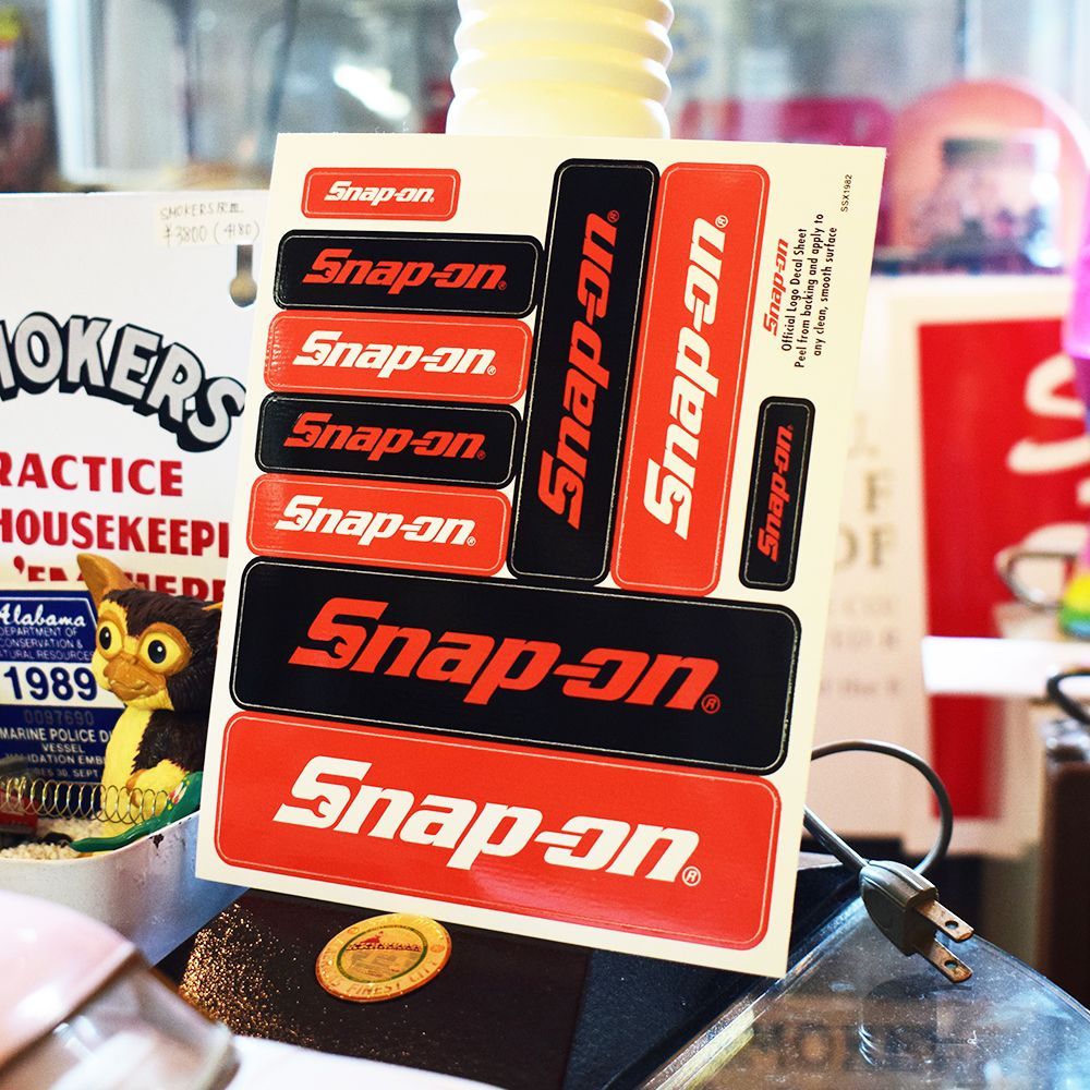 ステッカー Snap-on スナップオン ステッカーシートロゴ/アメリカン