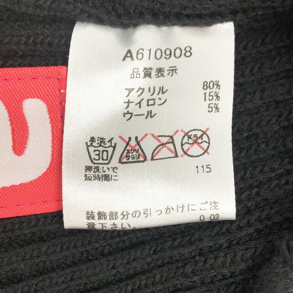 繊細さのある ARCHIVIO アルチビオ 耳当て付 ニットサンバイザー ブラック系 240101378480 ゴルフウェア ストスト 品質保証で、高速配送！