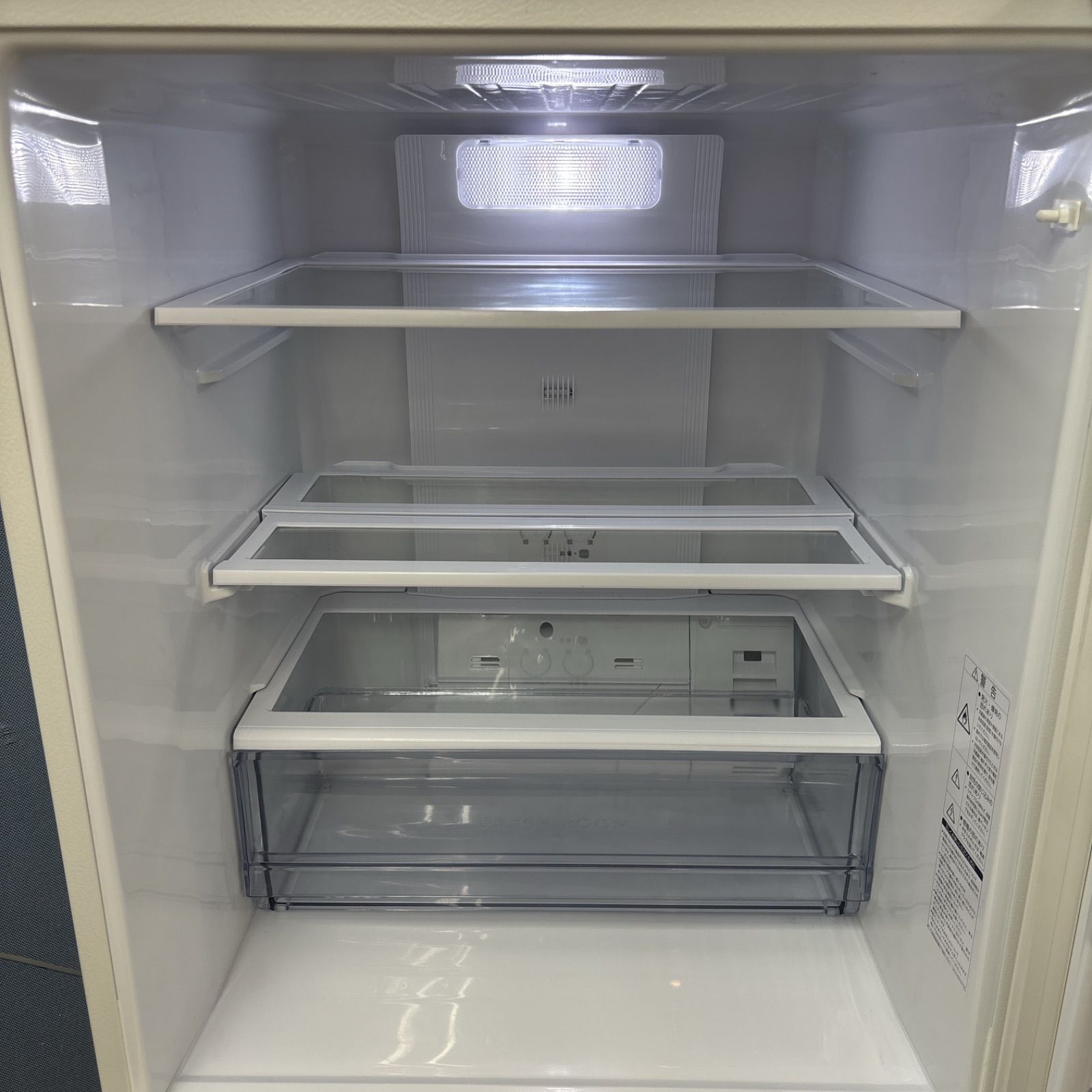 551 未使用展示品 冷蔵庫 AQUA 大型 375㍑ 木目調 綺麗 設置無料 551