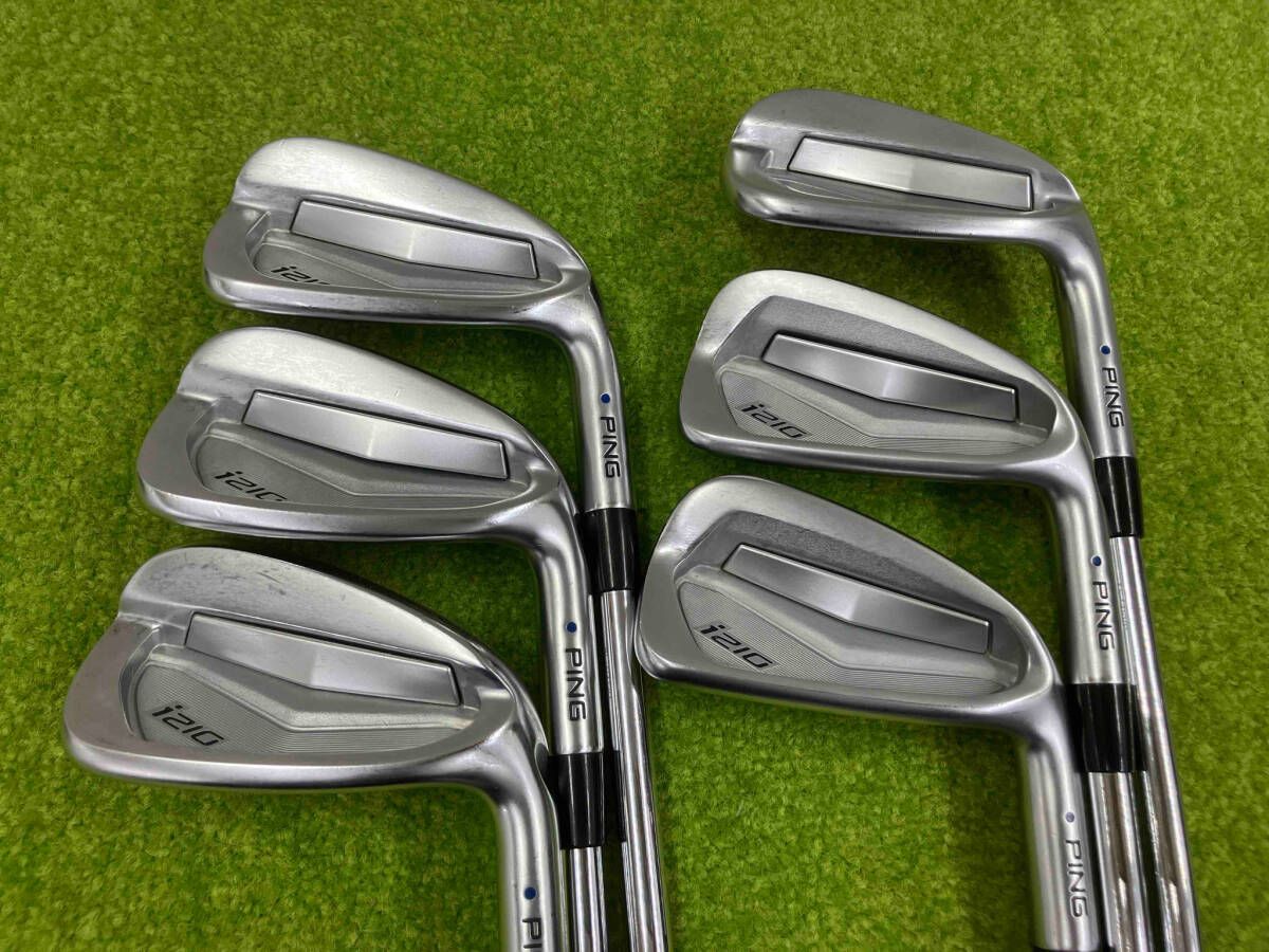 アイアンセット ピン i210アイアン 5-P モーダス120S ライ角ブラック PING i210 nsproエヌエスプロ モーダス120S ライ角ブラック i210