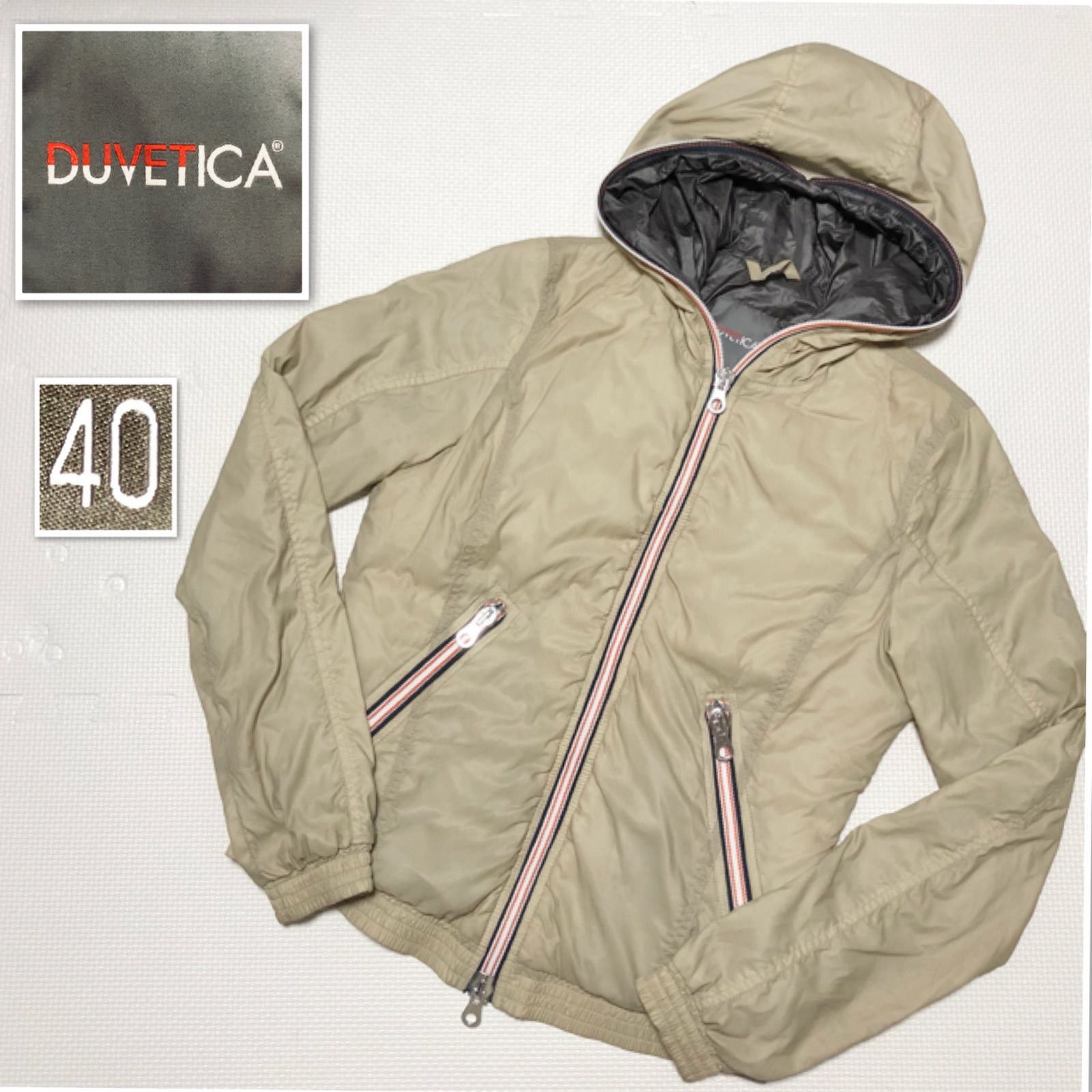 □良品□DUVETICA デュベティカ 2013年コレクション ナイロンジップ 