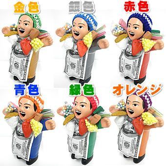 本物のエケコ人形【服の色選択可能】Lサイズ：約20cm 製造国