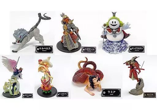 トレーディングフィギュア 全7種セット ワンコインフィギュアシリーズ 女神転生 悪魔召喚録-第四集-