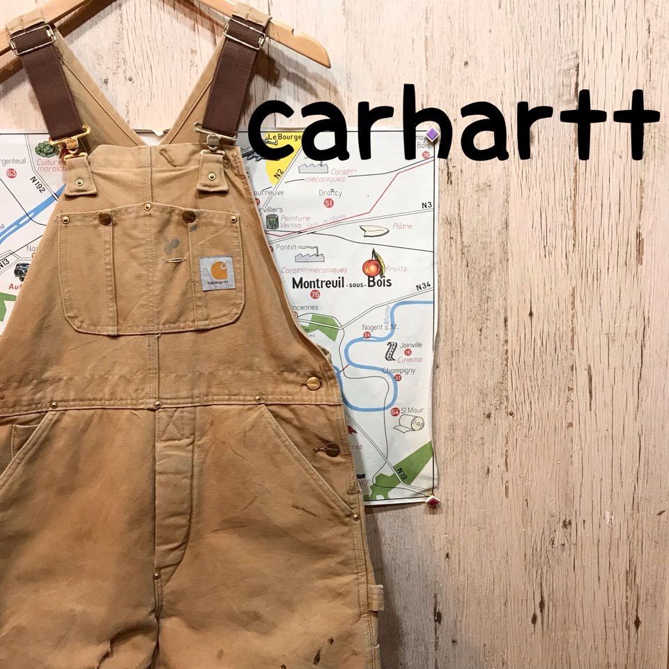 carhartt カーハート オーバーオール w34 古着 (871) - 温古着新