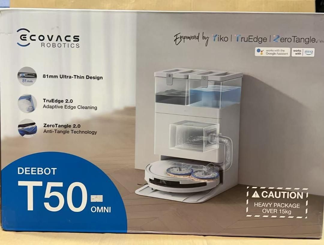 済 ECOVACS DEEBOT T50 OMNI ロボット掃除機 4417126
