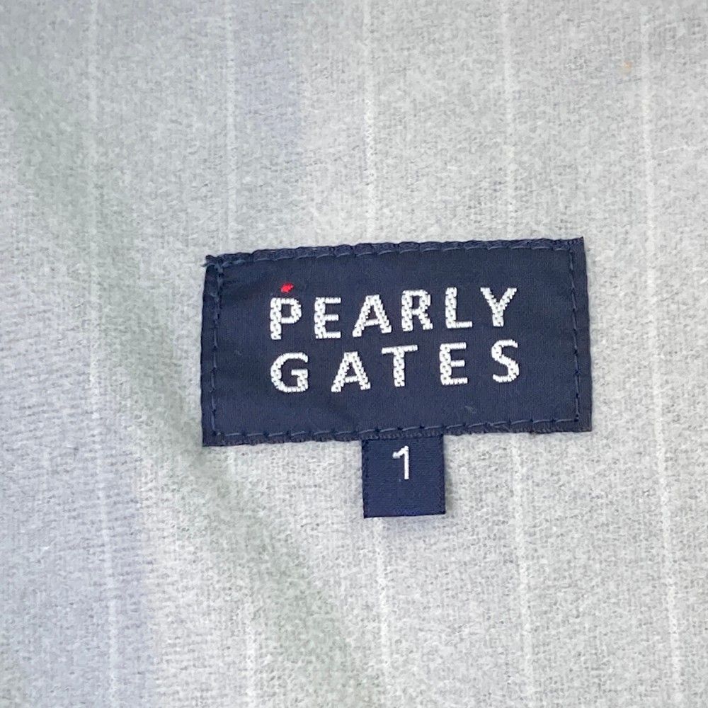 サイズ：1 PEARLY GATES パーリーゲイツ 蓄熱 パンツ ブラック系