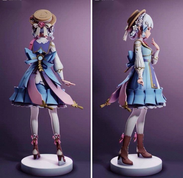 原神 神里綾華 ガレージキット 塗装済み完成品 フィギュア 1/6スケール 原神 神里綾華 ガレージキット 塗装済み完成品 フィギュア 1/6