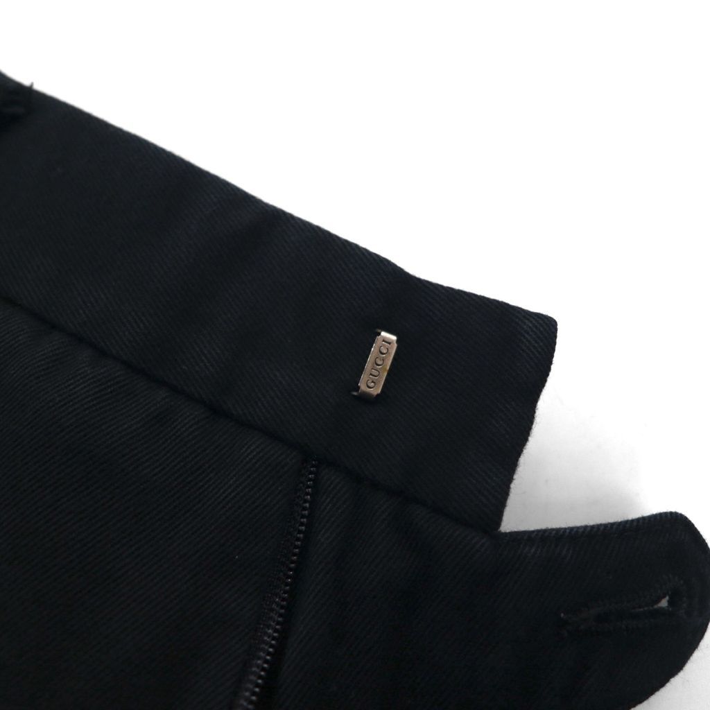 GUCCI フレアスラックスパンツ 38 GUCCI グッチ フレアパンツ 2021 リゾートコレクション 643346