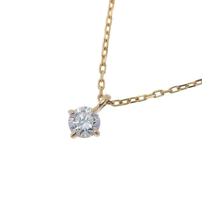 ete✨エテ　ダイヤモンドネックレス　K18PG K18 ダイヤモンド ネックレス「ブライト」（260838-660838