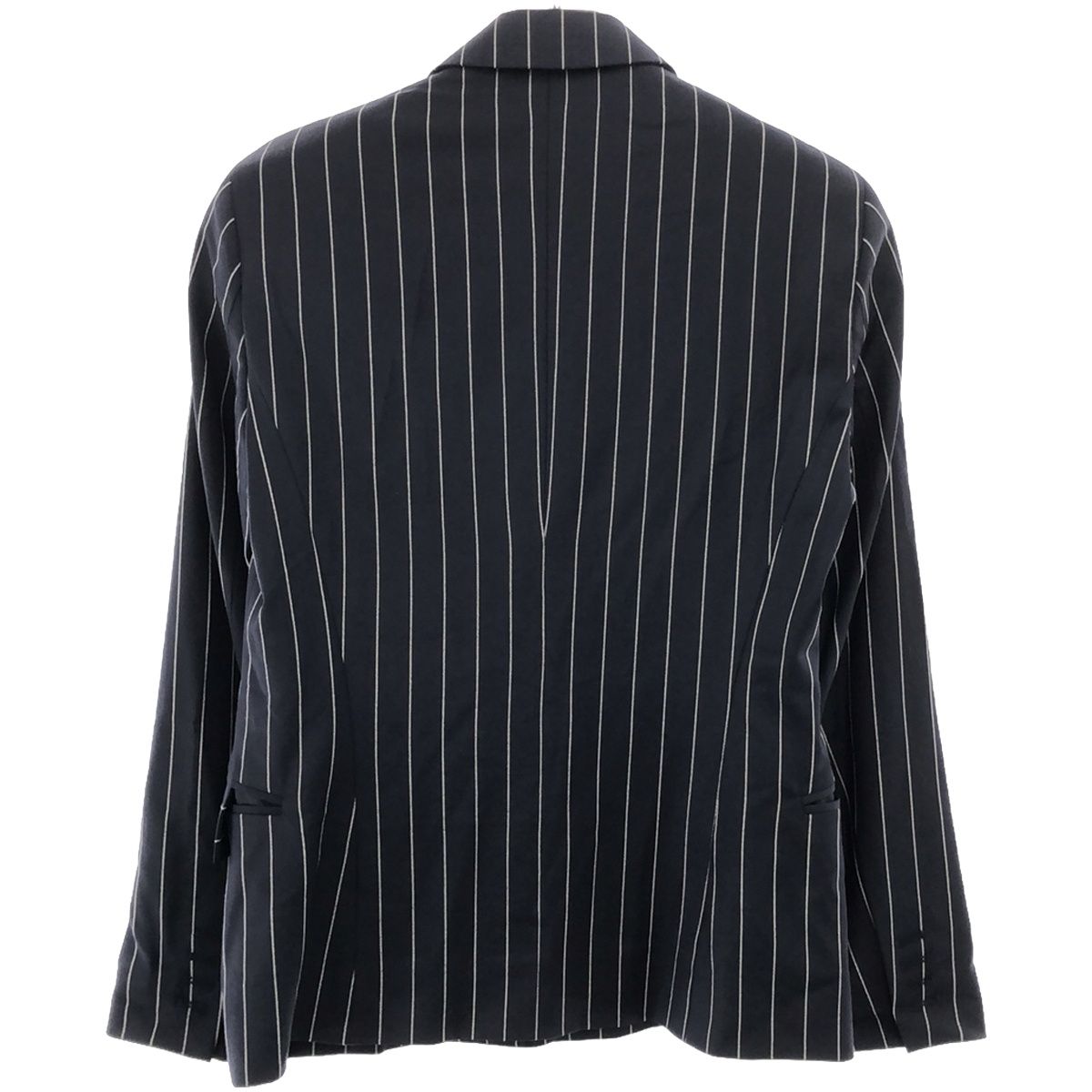 Acne Studios ネイビーとベージュのストライプジャケット Acne Studios ネイビーとベージュのストライプジャケット
