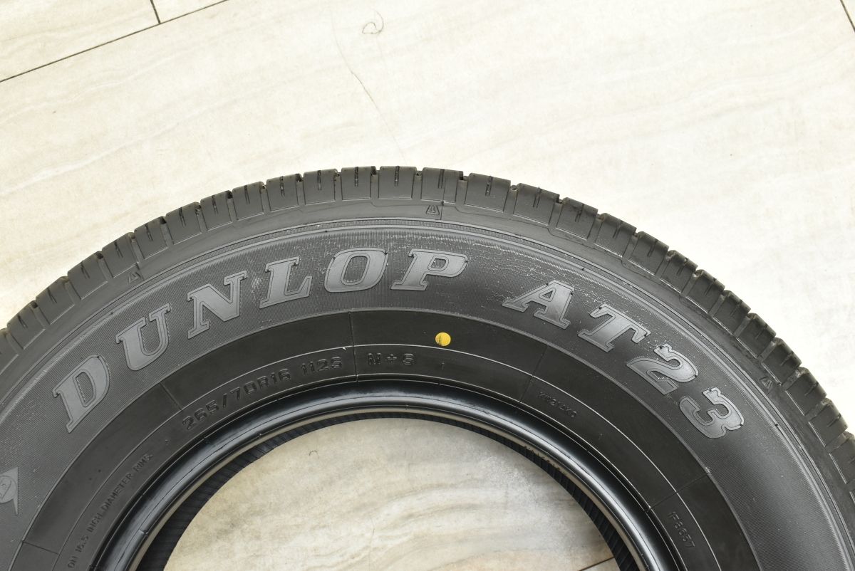 2024年製 新車外し品】ダンロップ グラントレック AT23 265/70R16 4本