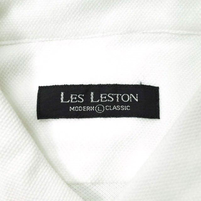 LES LESTON レスレストン 日本製 鹿の子 ニットシャツ プル