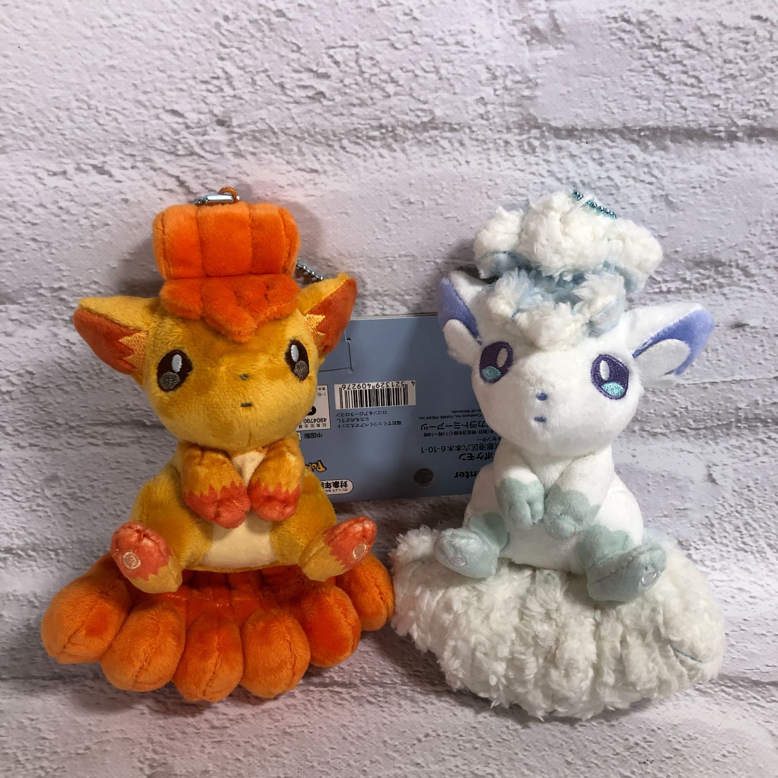 ポケモン 磁石でくっつくペアマスコット にたものどうし ロコン