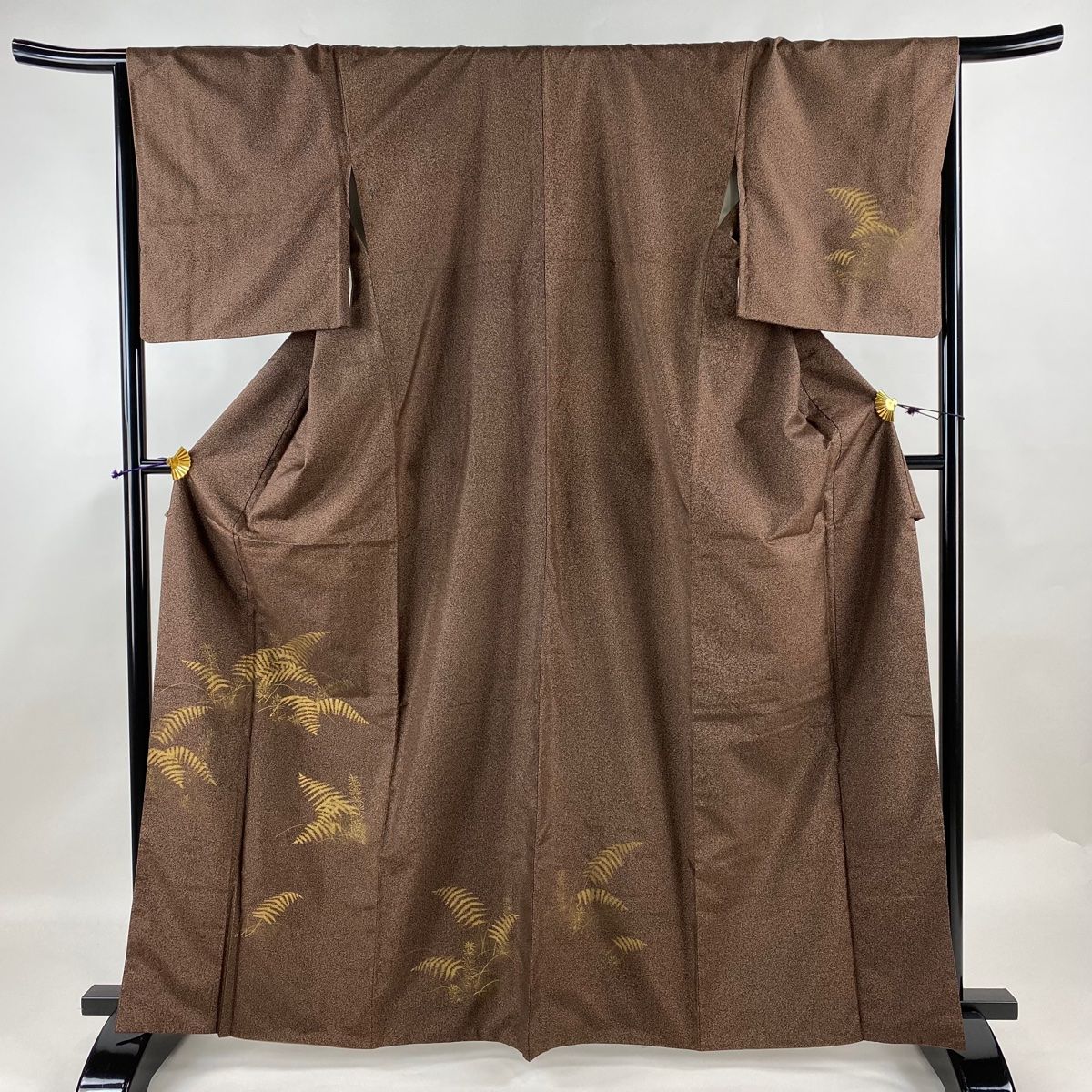 紬 身丈165.5cm 裄丈66.5cm 正絹 美品 秀品 【中古】 