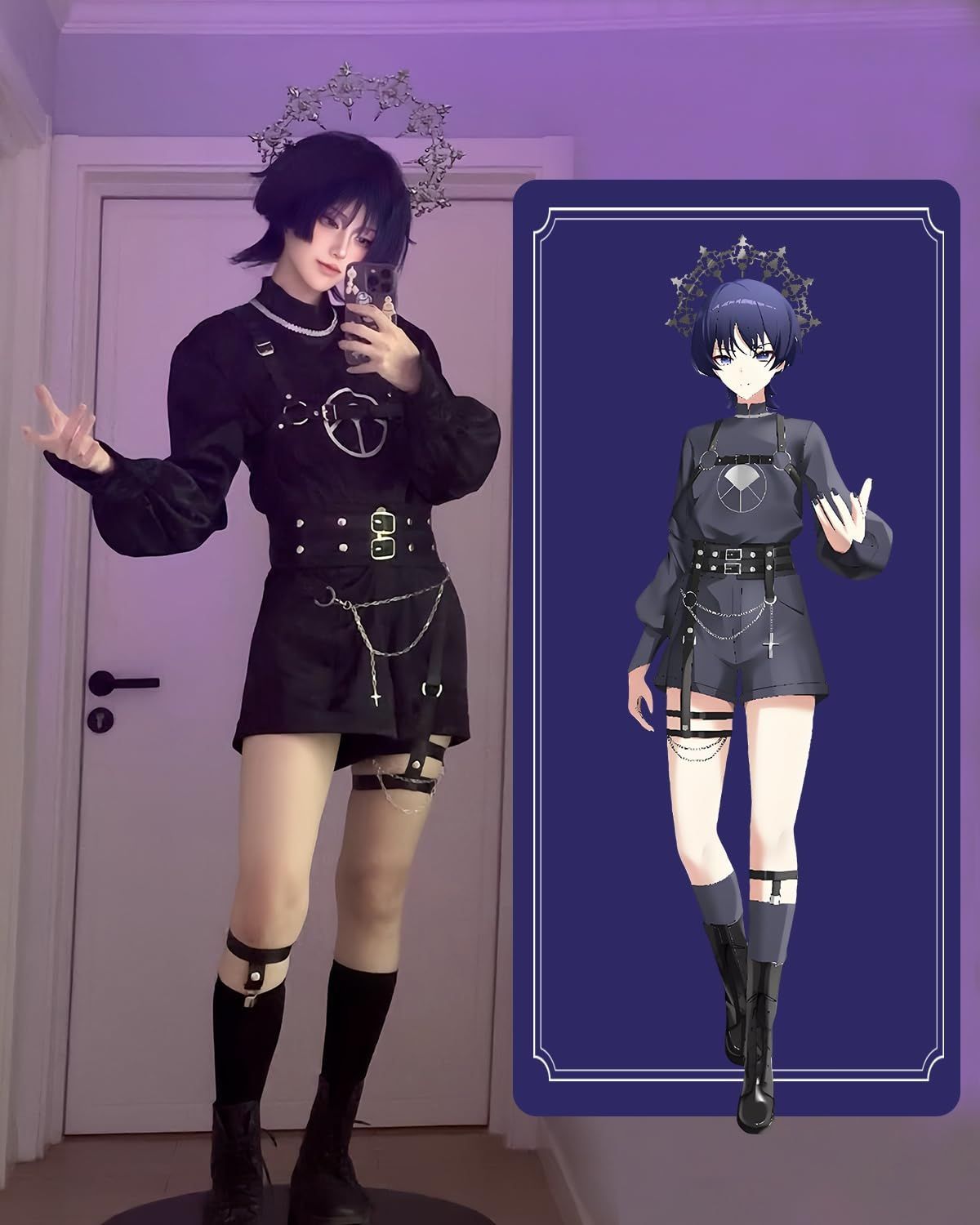 原神 げんしん genshin 散兵コスプレ 衣装 ウィッグ 靴 五次元 原神