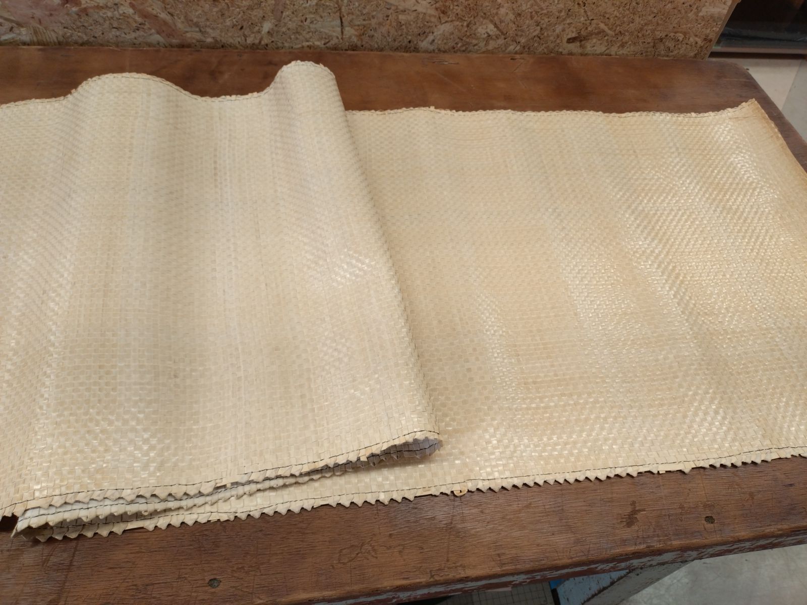 本革編込み巻 メッシュシート