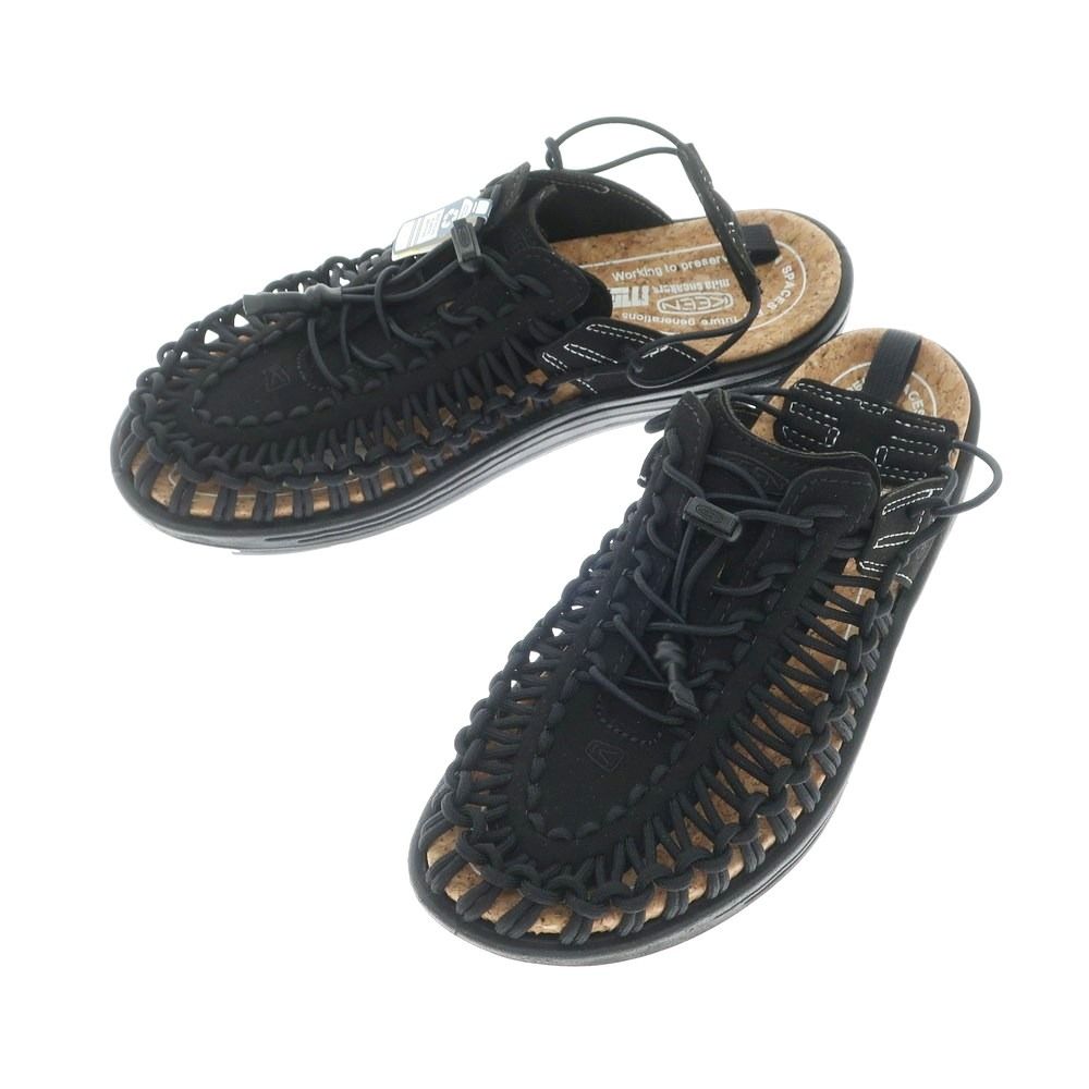 【中古】【未使用】キーン KEEN × mita sneakers 2024年春夏 2Way サンダル ブラック【サイズ27cm】【メンズ】