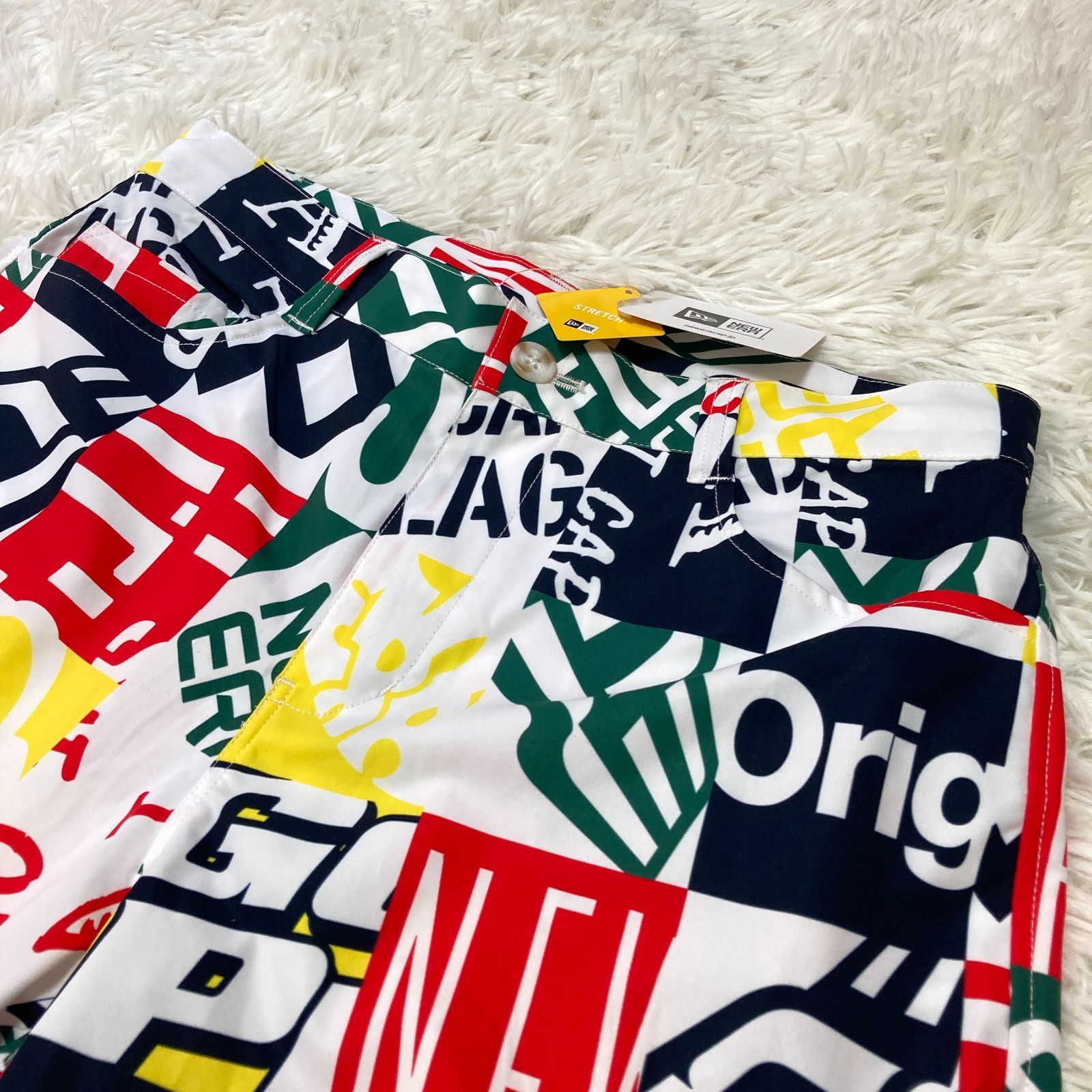 ニューエラ ゴルフ 多色ロゴ ハーフパンツ ニューエラ（NEW ERA）（メンズ、レディース）ゴルフウェア