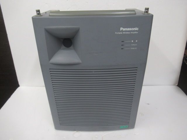 Panasonic パナソニック 300MHz帯 ポータブル ワイヤレスアンプ マイクセット WX-230C WX-1500 管理4696