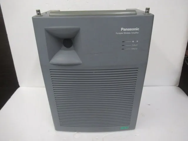 Panasonic WX-230C ワイヤレスアンプ　ワイヤレスマイク Panasonic パナソニック 300MHz帯 ポータブル ワイヤレスアンプ マイク