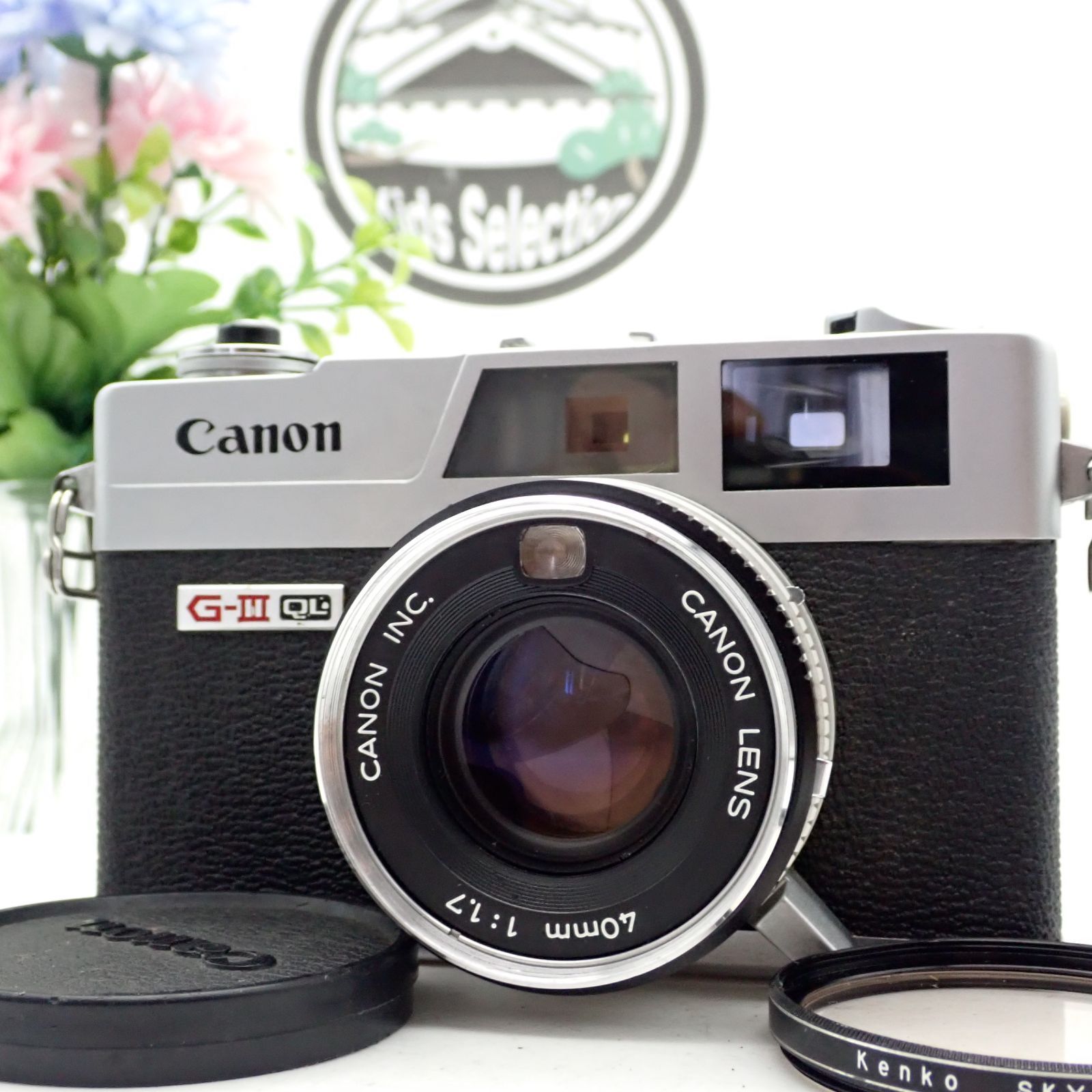 美品 Canon Canonet QL17 G-Ⅲ G3 40mm f1.7 レンジファインダー 