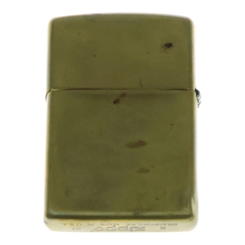 Bill Wall Leather BWL ビルウォールレザー スカルパーツ付き 真鍮 Zippo ジッポ ライター 喫煙具 シルバー ゴールド
