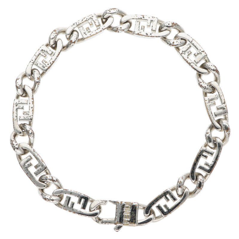 Fendi シルバー オーロック ブレスレット FENDI オーロック ブレスレット シルバーカラー ブレスレット 楽天市場