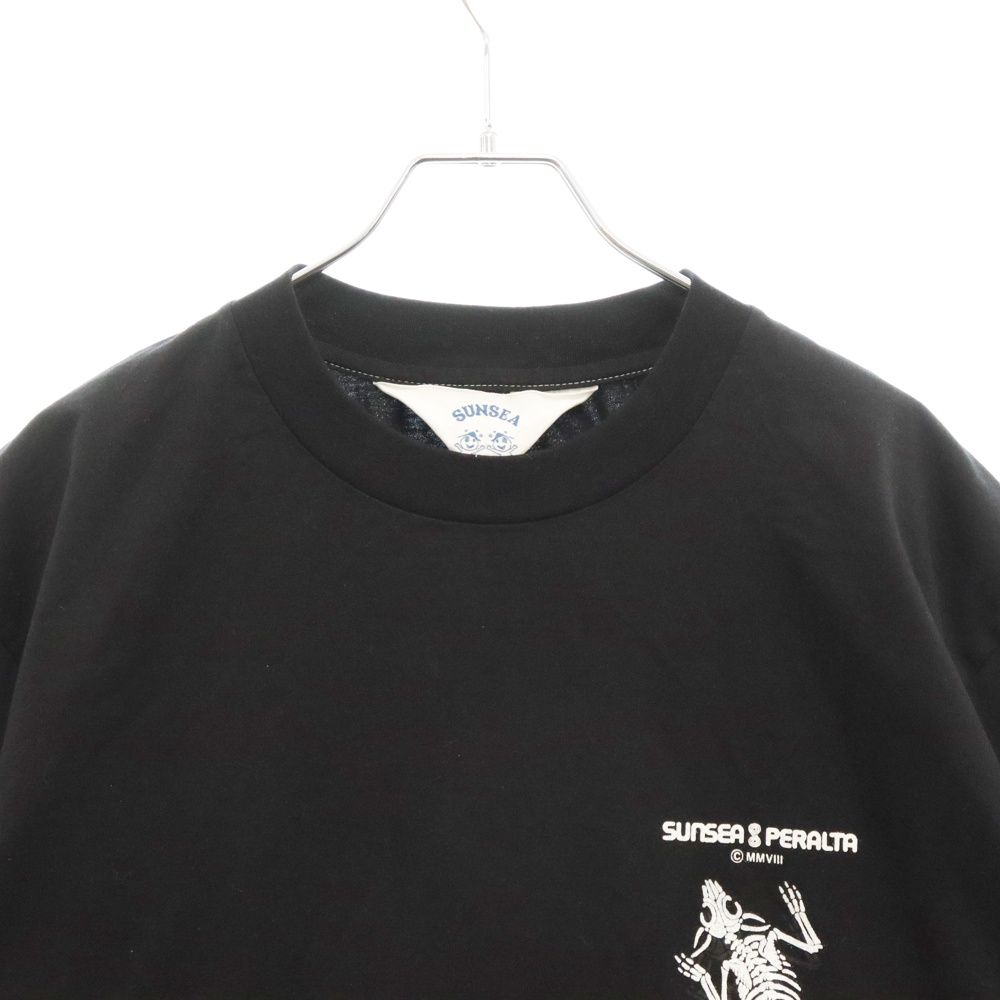 SUNSEA (サンシー) ×Powell Peralta BONES ONE SIDE SLASH T パウエル
