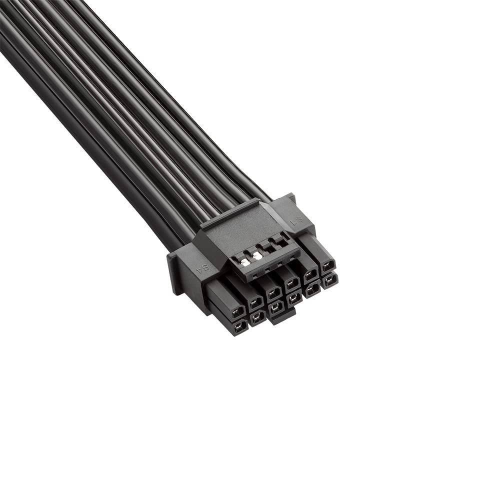 【在庫処分】/ P/P+ G/G+ / EVGA T for (Black Cable 16-pin PCI-e to 12VHPWR Dual E-Series 8-pin Basics 60cm) CableMod