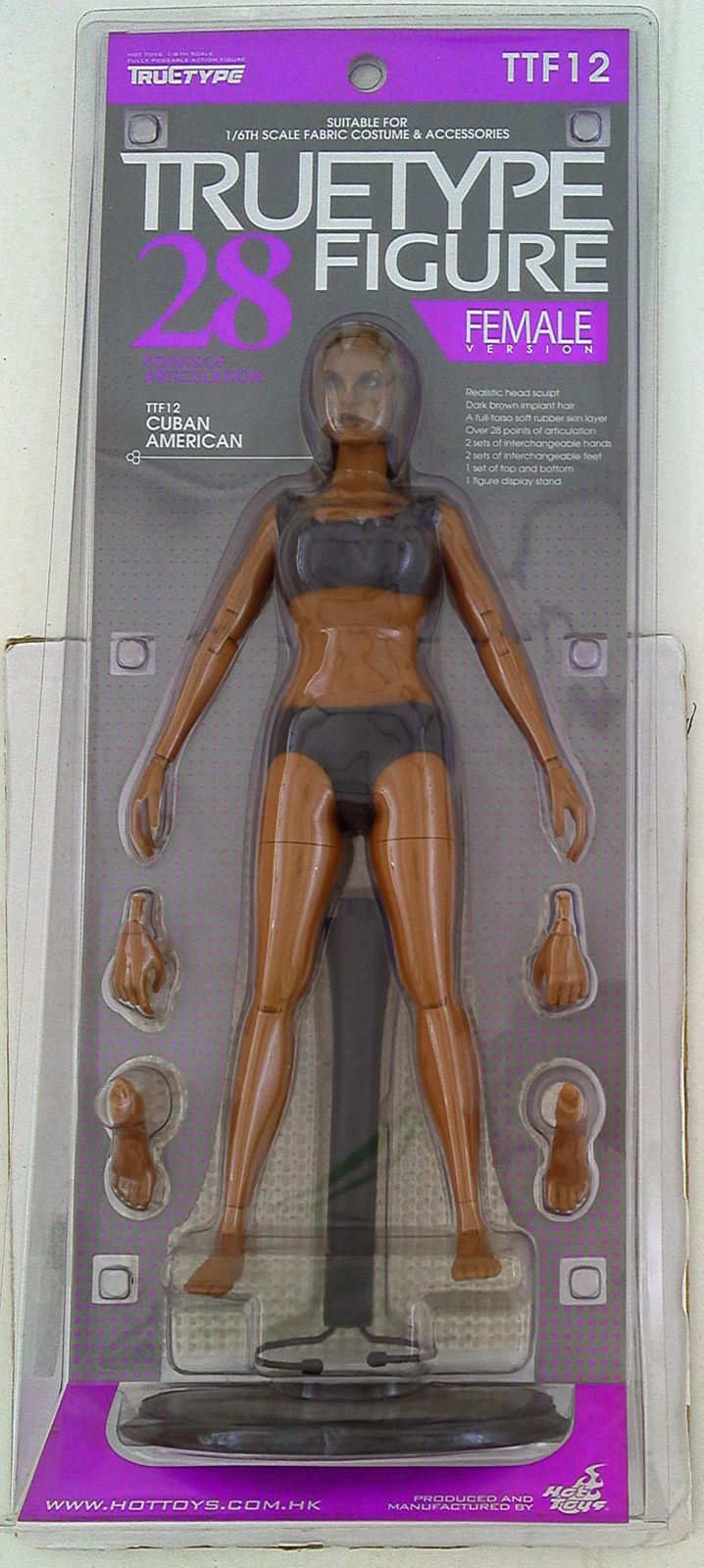 HOTTOYS FEMALE VERSION CUBAN AMERICAN TTF12
