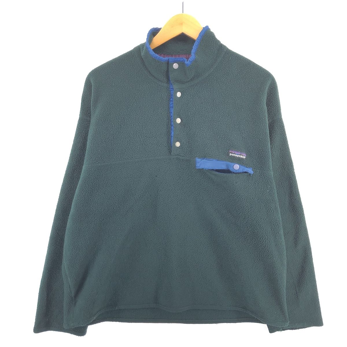 古着 90年代 パタゴニア Patagonia 雪無しタグ スナップT フリースプルオーバー メンズL ヴィンテージ/eaa384870