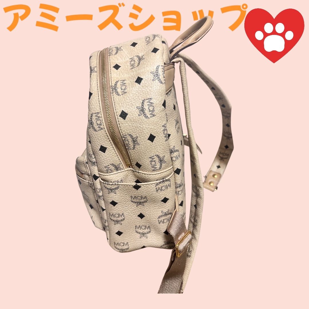 最終値下げ mcm リュック ベージュ 最終値下げ mcm リュック ベージュ - メルカリ