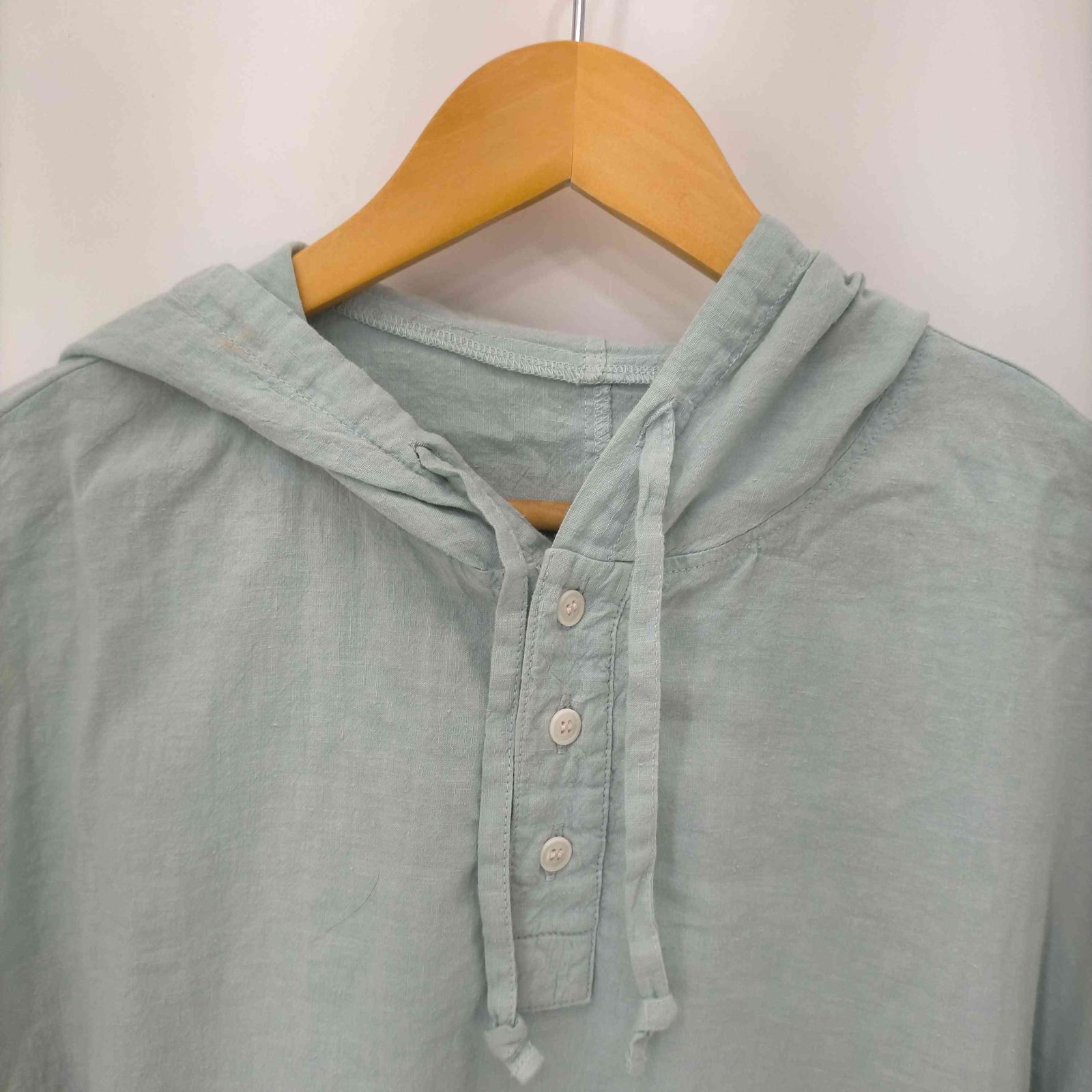 ネストローブ nest Robe 23SS UpcycleLino アノラックシャツ