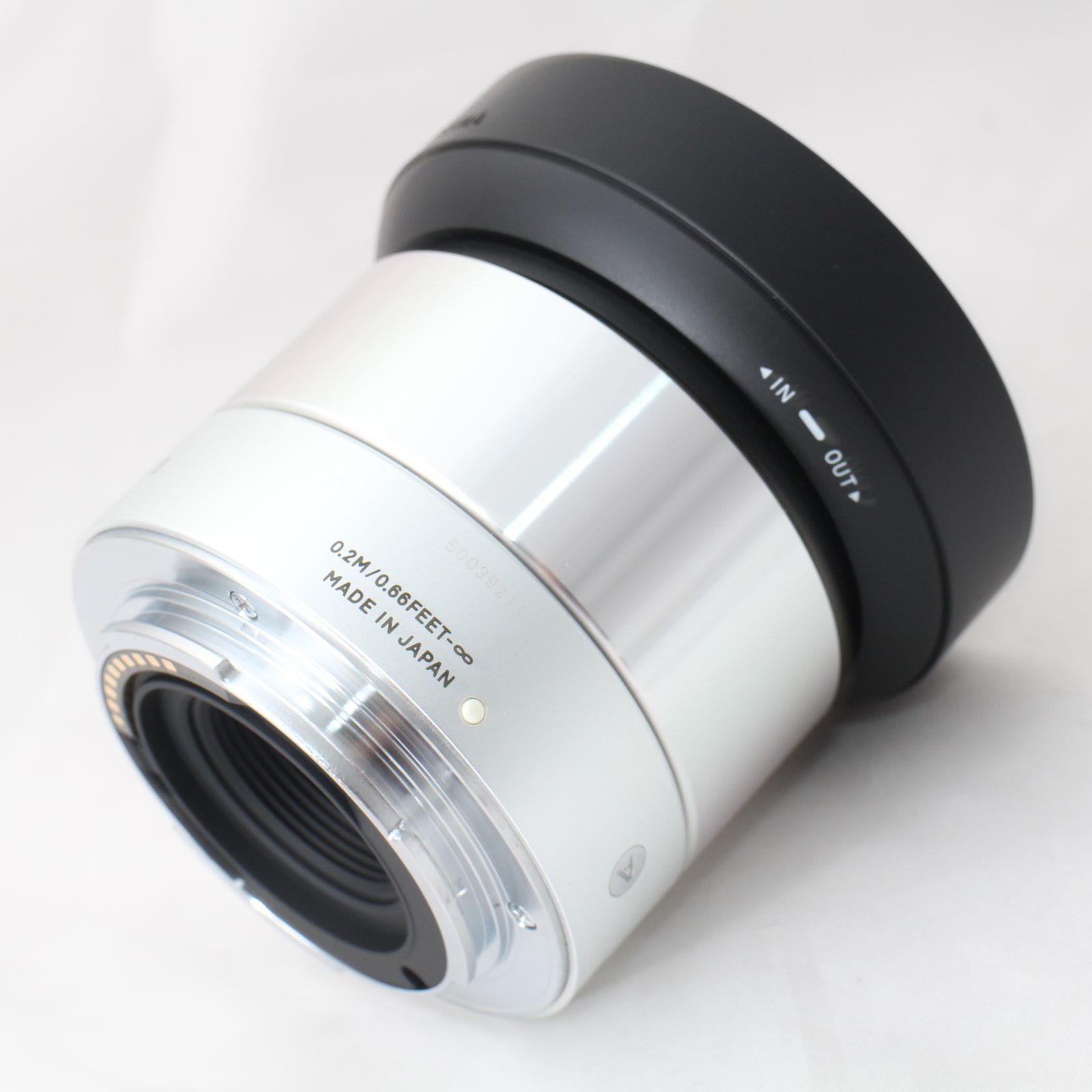 ☆美品☆ SIGMA シグマ 単焦点広角レンズ Art 19mm F2.8 DN シルバー 