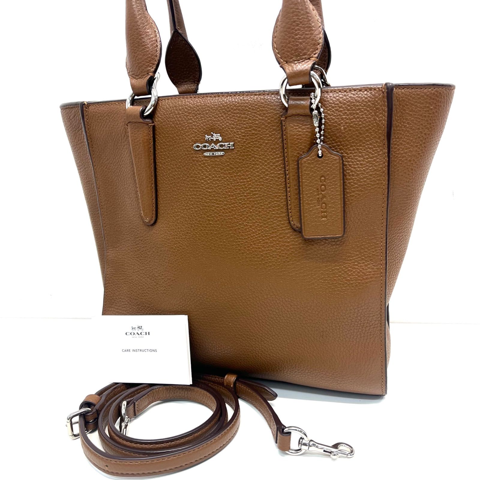 未使用レベル】COACH コーチ 2wayショルダーバック ハンドバック 37415